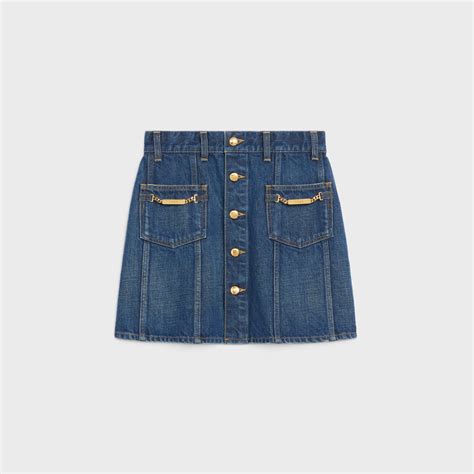 celine brand dresses|celine denim skirt.